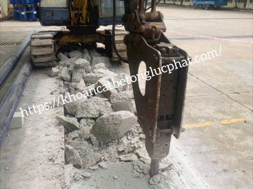 đục bê tông bằng xe cơ giới tại quận 3 giá rẻ
