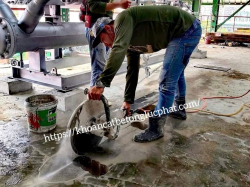 Thi công cắt sàn bê tông giá rẻ