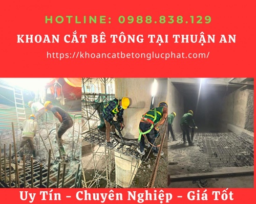 Đục phá bê tông tại thuận an uy tín giá rẻ