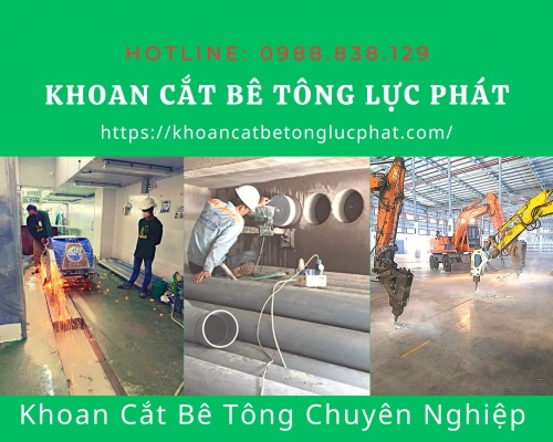 Khoan cắt bê tông quận gò vấp